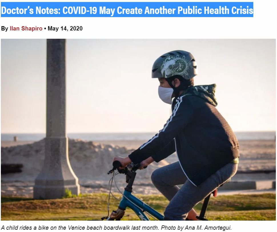 Doctor’s Notes: COVID-19 May Create Another Public Health Crisis