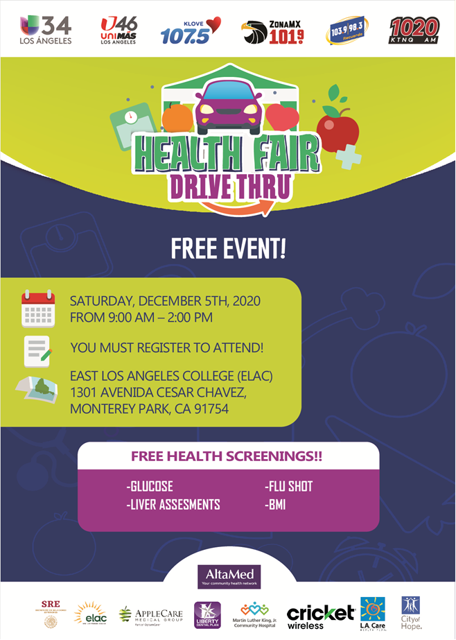 UNIVISION HEALTH FAIR! FERIA DE LA SALUD DE UNIVISION!