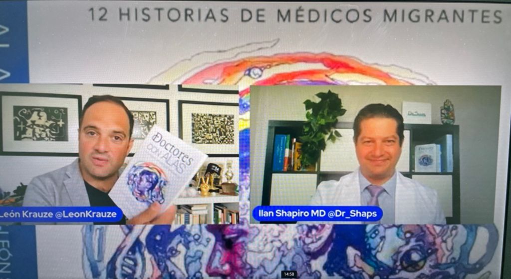 Léon Krauze visita a Los Doctores con Alas